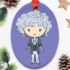 Dorothy Oval Ornament