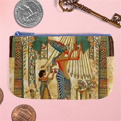 Egyptian Man Sun God Ra Amun Large Coin Purse