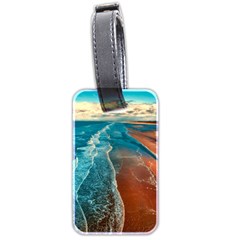 Sea Ocean Coastline Coast Sky Luggage Tags (two Sides)