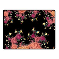 Fractal Fantasy Art Design Swirl Fleece Blanket (small)