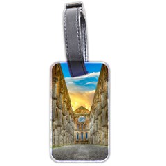 Abbey Ruin Architecture Medieval Luggage Tags (two Sides)
