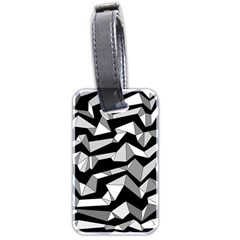 Polynoise Lowpoly Luggage Tags (two Sides)