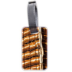Abstract Architecture Background Luggage Tags (two Sides)
