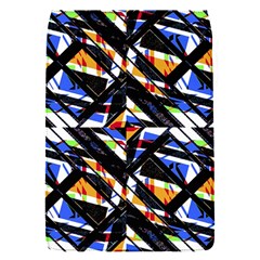 Multicolor Geometric Abstract Pattern Flap Covers (s) 