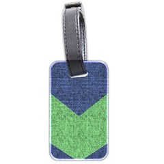 Arrow Texture Background Pattern Luggage Tags (two Sides)