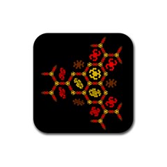 Algorithmic Drawings Rubber Coaster (square) 