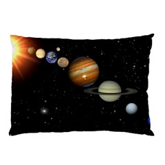 Outer Space Planets Solar System Pillow Case