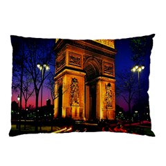 Paris Cityscapes Lights Multicolor France Pillow Case