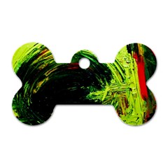 Abandoned Mine 3 Dog Tag Bone (one Side)