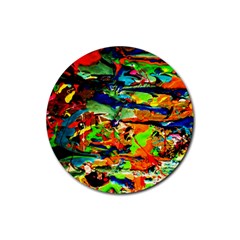 Width Rubber Coaster (round) 