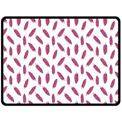 Cacao Fruits Pattern Fleece Blanket (large) 