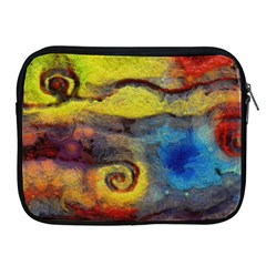Painted Swirls                              Apple Ipad 2/3/4 Protective Soft Case