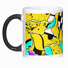 Shapes On A Yellow Background                                         Morph Mug