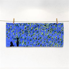 Raining Leaves Hand Towel