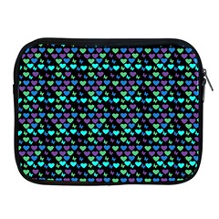 Hearts Butterflies Black Apple Ipad 2/3/4 Zipper Cases