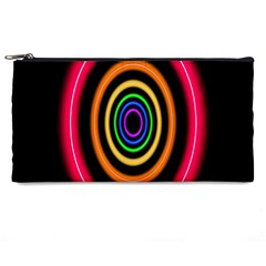 Neon Light Abstract Pattern Lines Pencil Cases