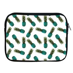 Pinapples Teal Apple Ipad 2/3/4 Zipper Cases