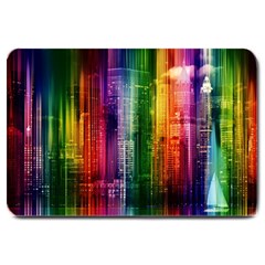 Skyline Light Rays Gloss Upgrade Large Doormat 