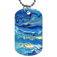 Sunlit Waters Dog Tag (one Side)
