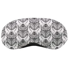 Scarab Pattern Egyptian Mythology Black And White Sleeping Masks