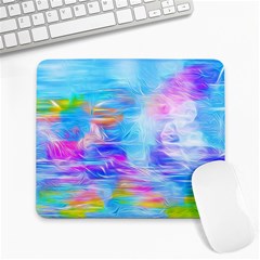Background Drips Fluid Colorful Large Mousepads