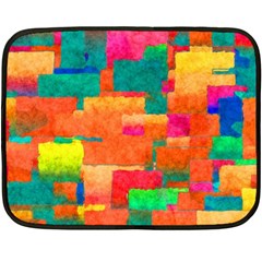 Pattern Texture Background Color Fleece Blanket (mini)
