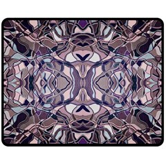 Abstract #8   Iii   Aquatic 6000 Fleece Blanket (medium) 