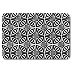 Background Pattern Halftone Large Doormat 