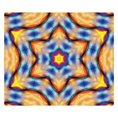 Pattern Abstract Background Art Double Sided Flano Blanket (small) 