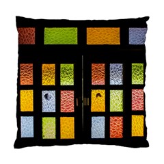 Window Stained Glass Glass Colors Standard Cushion Case (one Side)
