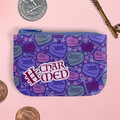 Charmed (purple Pattern) Coin Change Purse