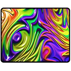 Fractal Mandelbrot Art Wallpaper Fleece Blanket (medium) 