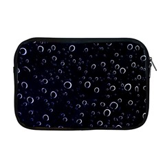 Blued Dark Bubbles Print Apple Macbook Pro 17  Zipper Case
