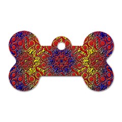 Background Image  Wall Design Dog Tag Bone (one Side)