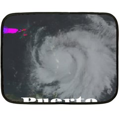 Survivor Of Hurricane Maria Puerto Rico Fleece Blanket (mini)