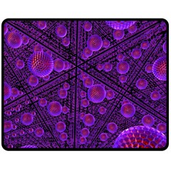 Spheres Combs Structure Regulation Fleece Blanket (medium) 