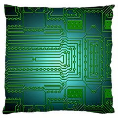 Board Conductors Circuits Large Cushion Case (two Sides)