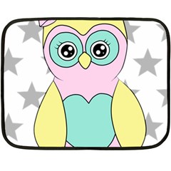 Sowa Child Owls Animals Fleece Blanket (mini)