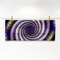 Fractal Strings Pattern Texture Hand Towel