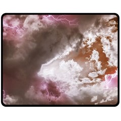 Thunder Thunderstorm Storm Weather Fleece Blanket (medium) 