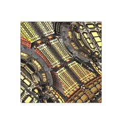 Render 3d Fractal Design Metal Satin Bandana Scarf