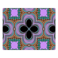 Seamless Wallpaper Pattern Ornament Art Pattern Double Sided Flano Blanket (large) 