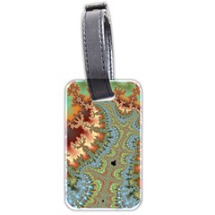 Fractal Rendering Pattern Abstract Luggage Tag (two Sides)
