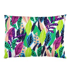 Leaves Drawing Pattern Nature Pillow Case (two Sides)