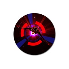 Science Fiction Cover Adventure Magnet 3  (round)