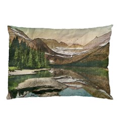 Glacier National Park Scenic View Pillow Case