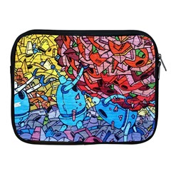 Graffiti Wall Mural Painting Arts Apple Ipad 2/3/4 Zipper Cases