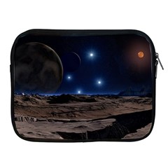 Lunar Landscape Star Brown Dwarf Apple Ipad 2/3/4 Zipper Cases