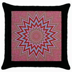 Abstract Art Abstract Background Throw Pillow Case (black)