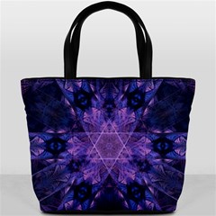 Fractal Symbol Pattern Design Bucket Bag